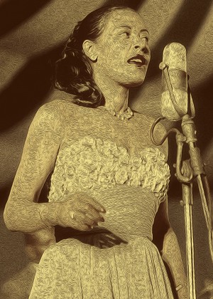 Billie Holiday American singer Collection 29