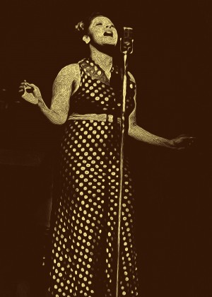 Billie Holiday American singer Collection 22