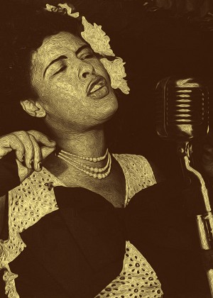 Billie Holiday American singer Collection 9