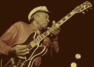 Chuck Berry Retro Vintage Poster 13