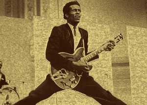 Chuck Berry Retro Vintage Poster 4