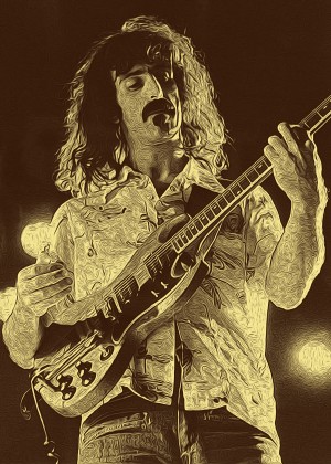 Frank Zappa Oil Painting 4