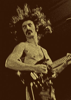 Frank Zappa Oil Painting 6