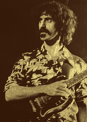 Frank Zappa Oil Painting 12