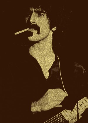Frank Zappa Oil Painting 13