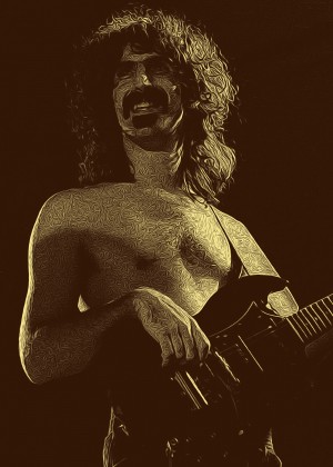 Frank Zappa Oil Painting 10