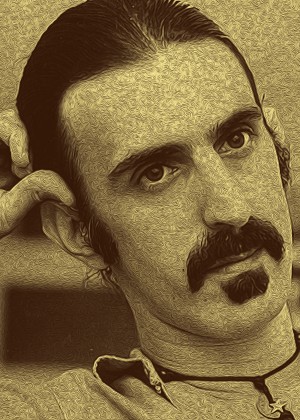 Frank Zappa Oil Painting 16