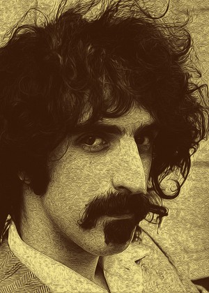 Frank Zappa Oil Painting 17