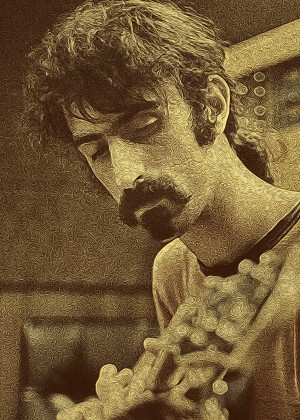 Frank Zappa Oil Painting 15