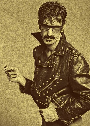 Frank Zappa Oil Painting 2