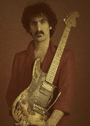 Frank Zappa Oil Painting 1