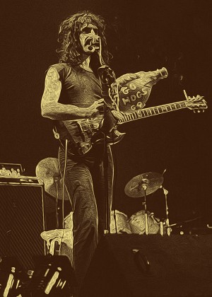 Frank Zappa Oil Painting 5