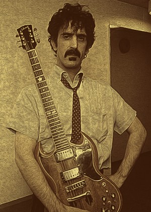 Frank Zappa Oil Painting 18