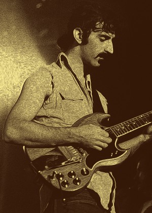 Frank Zappa Oil Painting 7