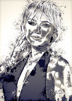 Miley Cyrus in Art 15