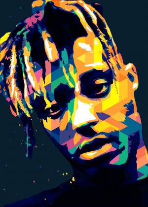 Juice Wrld Best American Rapper Art Style 12