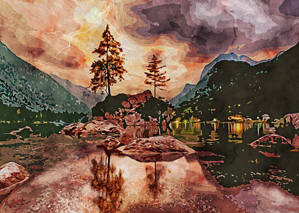 Nature Landscape 5 by RANGGA OZI