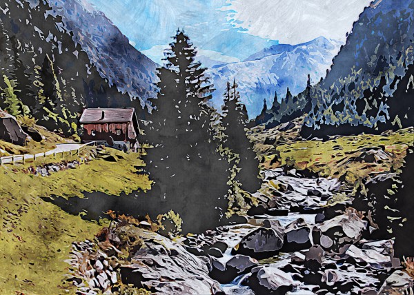 Nature Documentary 9 Print