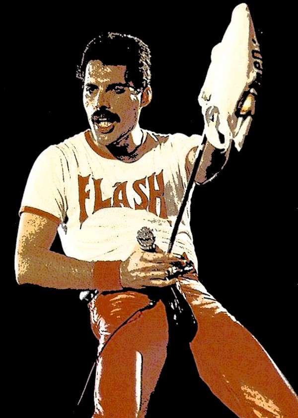 Freddie Mercury Funny Live Concert by RANGGA OZI