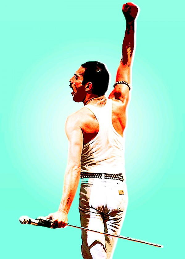 Freddie Mercury Leader of  Queen by RANGGA OZI