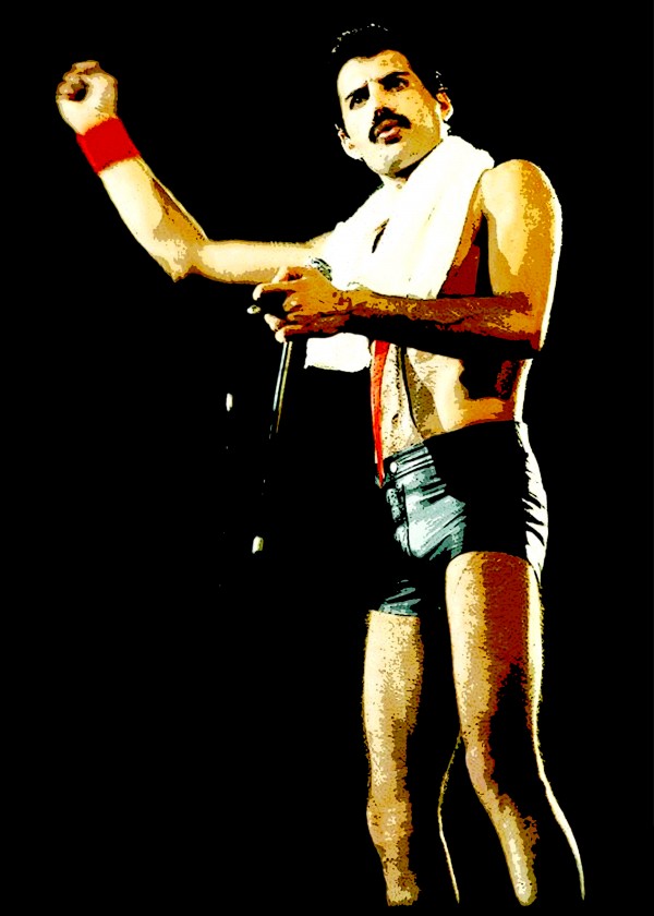 Freddie Mercury Queen by RANGGA OZI