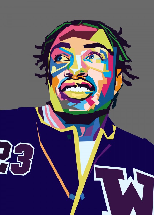 Lil Tjay POP ART WPAP STYLE 2 by RANGGA OZI