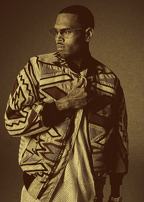 Chris Brown singer-songwriter by RANGGA OZI