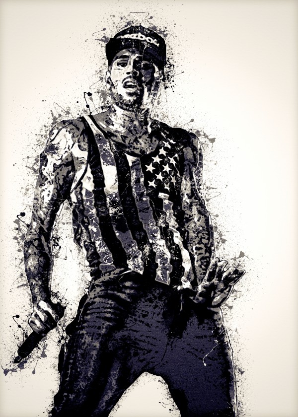 Chris Brown Vintage by RANGGA OZI