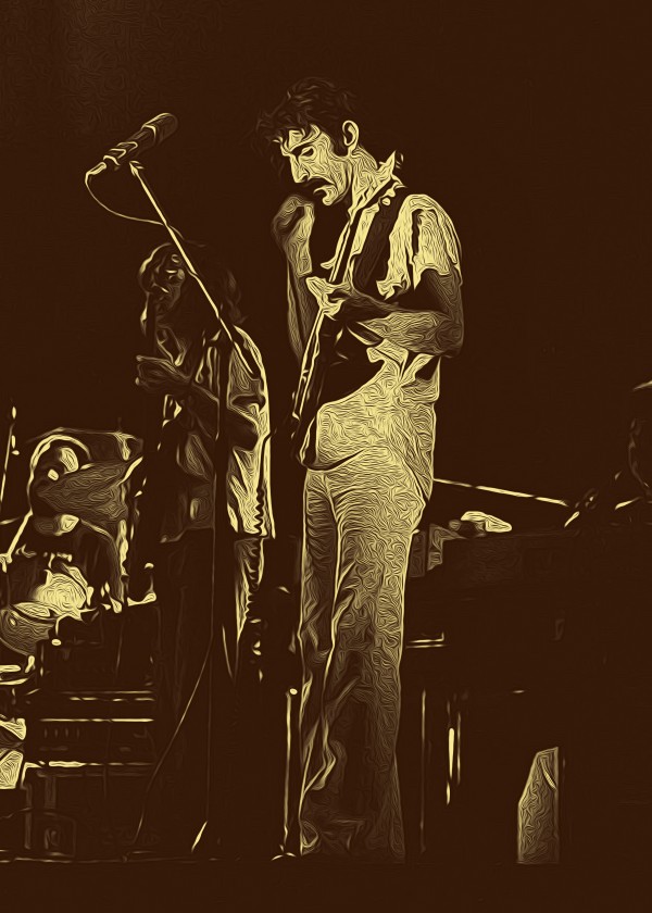 Frank Zappa Oil Painting 3 by RANGGA OZI