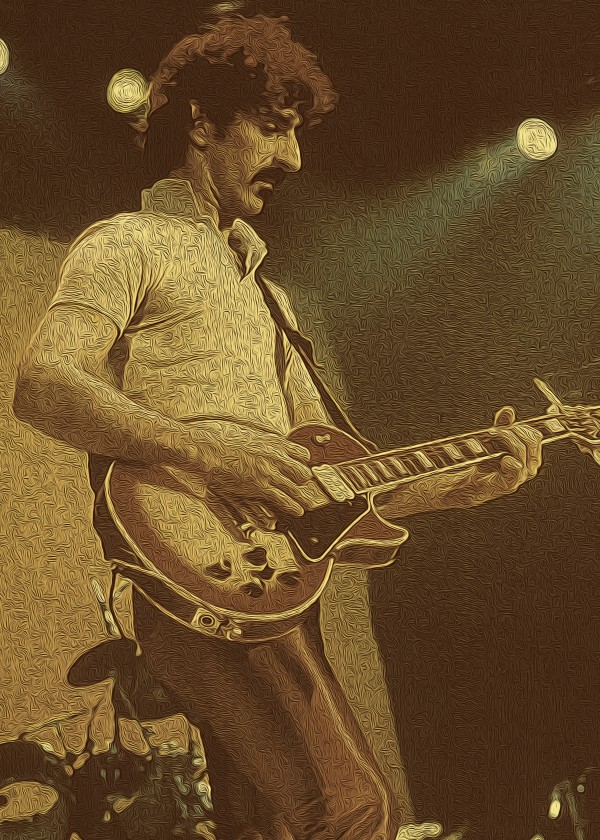 Frank Zappa Oil Painting 9 by RANGGA OZI