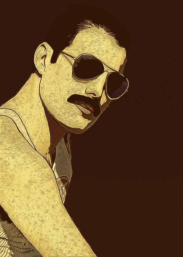 Freddie Mercury The Legendary Queen vocalist 1 by RANGGA OZI