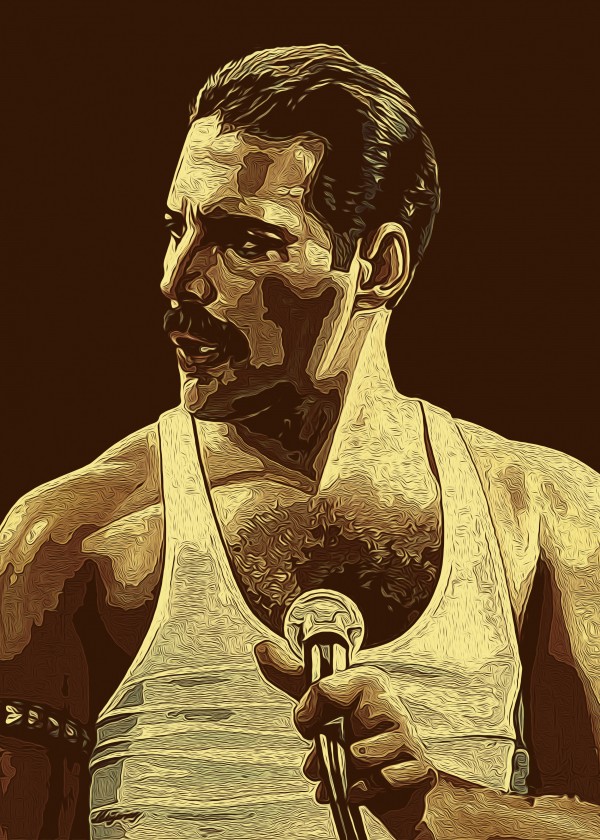 Freddie Mercury The Legendary Queen vocalist 13 by RANGGA OZI