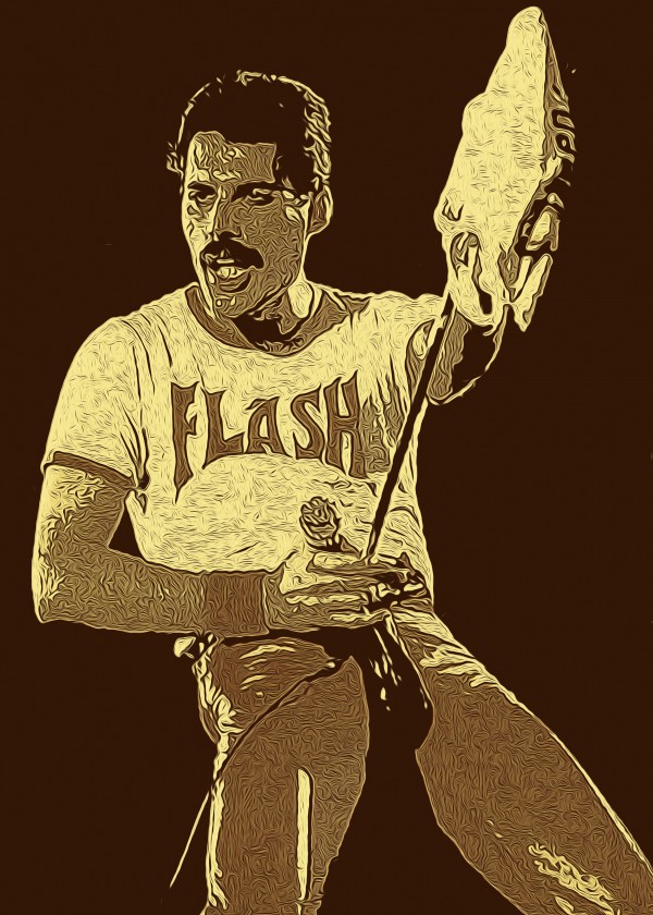 Freddie Mercury The Legendary Queen vocalist 5 by RANGGA OZI