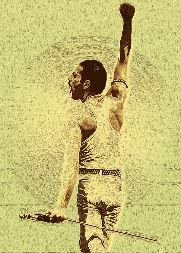 Freddie Mercury The Legendary Queen vocalist 6 by RANGGA OZI