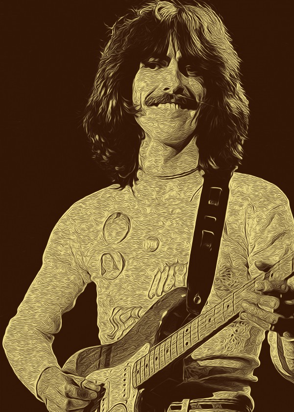 George Harrison Guitarist of the Beatles 8 by RANGGA OZI