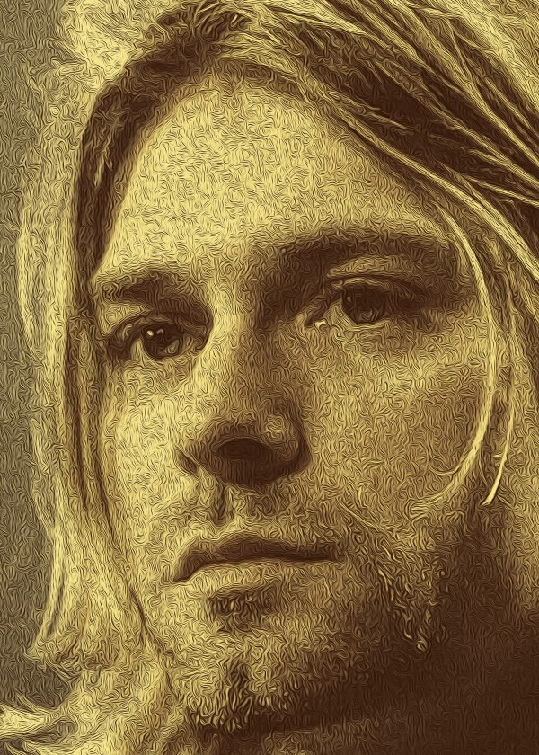 Kurt Cobain Vintage 4 by RANGGA OZI