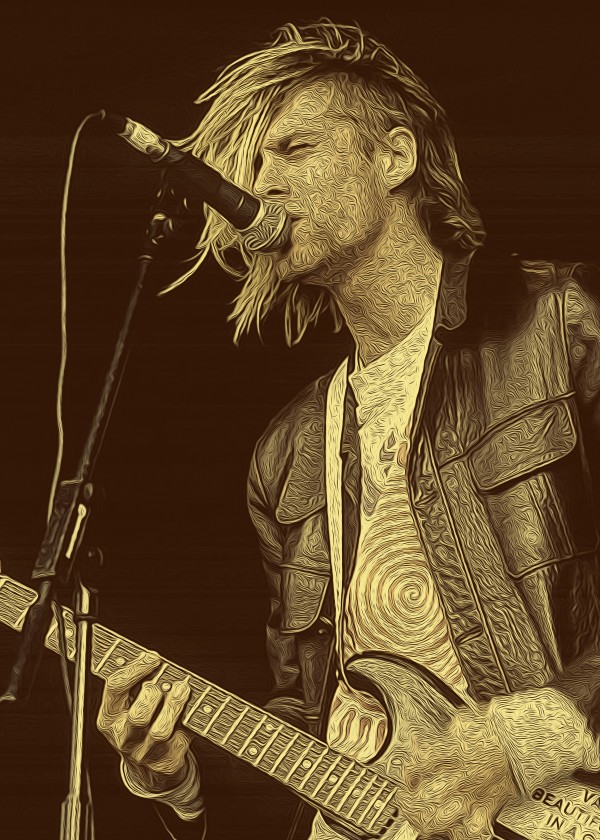 Kurt Cobain Vintage 2 by RANGGA OZI