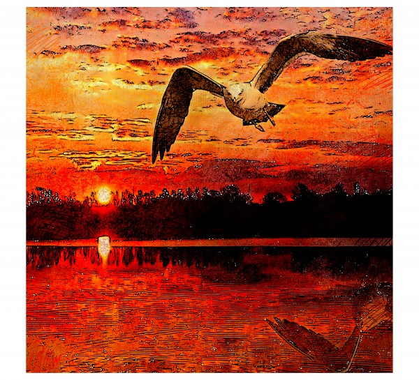 Beautiful Scenery in Color Sketch 10 by RANGGA OZI