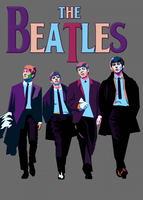 The Beatless  POP ART WPAP STYLE by RANGGA OZI