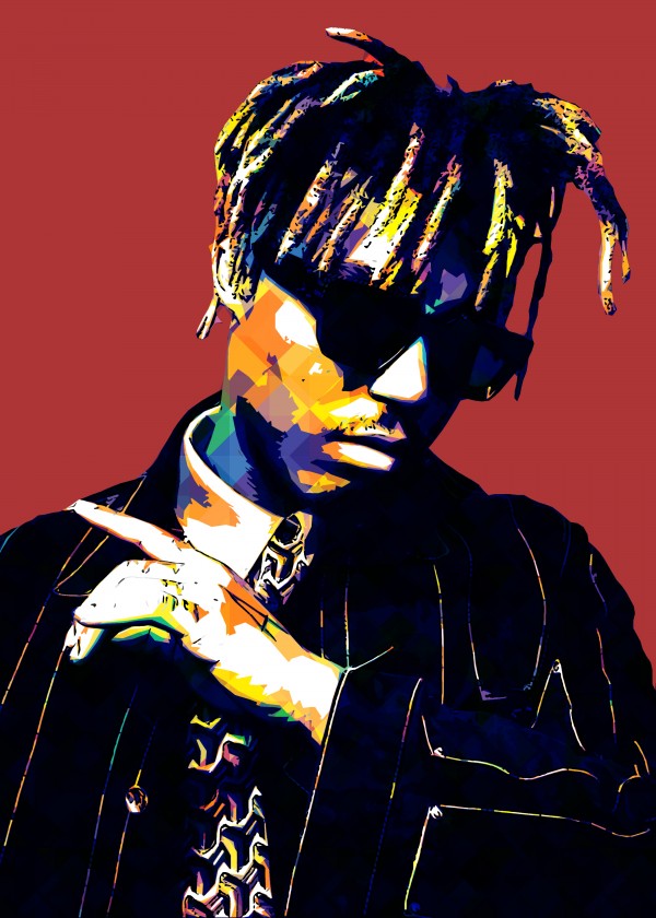 Juice Wrld Best American Rapper Art Style 5 by RANGGA OZI