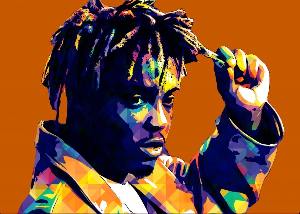 Juice Wrld Best American Rapper Art Style 2 by RANGGA OZI