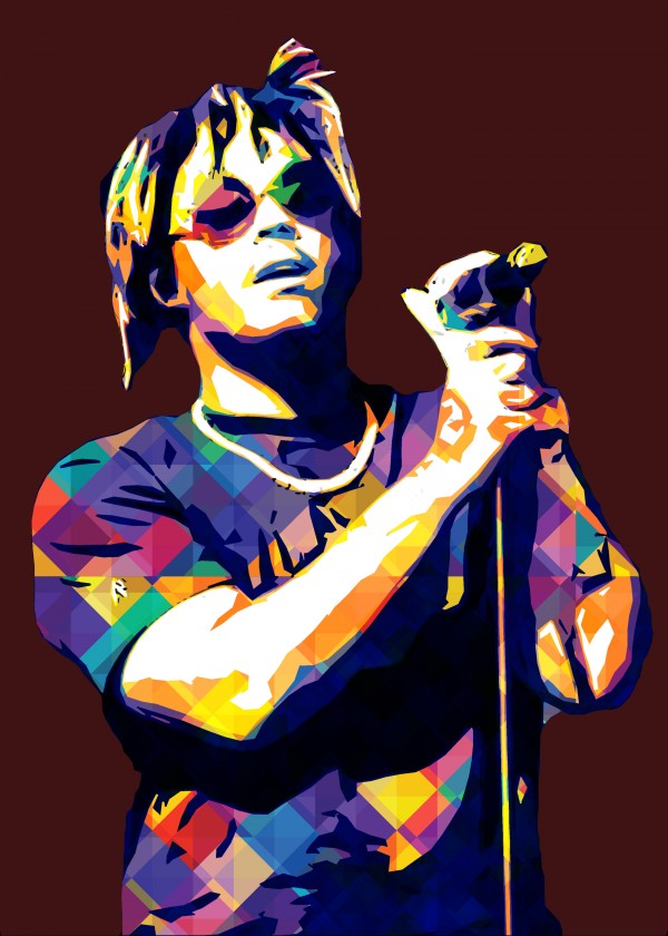 Juice Wrld Best American Rapper Art Style 16 by RANGGA OZI