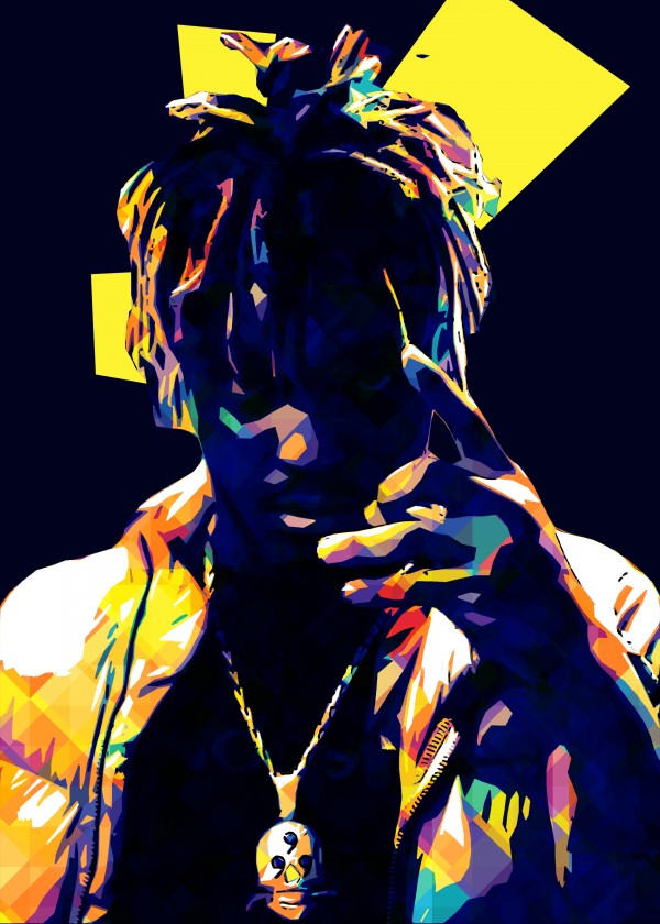 Juice Wrld Best American Rapper Art Style 13 by RANGGA OZI