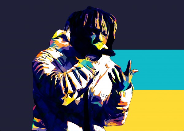 Juice Wrld Best American Rapper Art Style 18 by RANGGA OZI