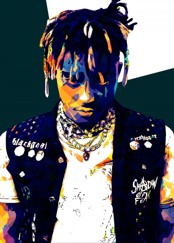 Juice Wrld Best American Rapper Art Style 20 by RANGGA OZI