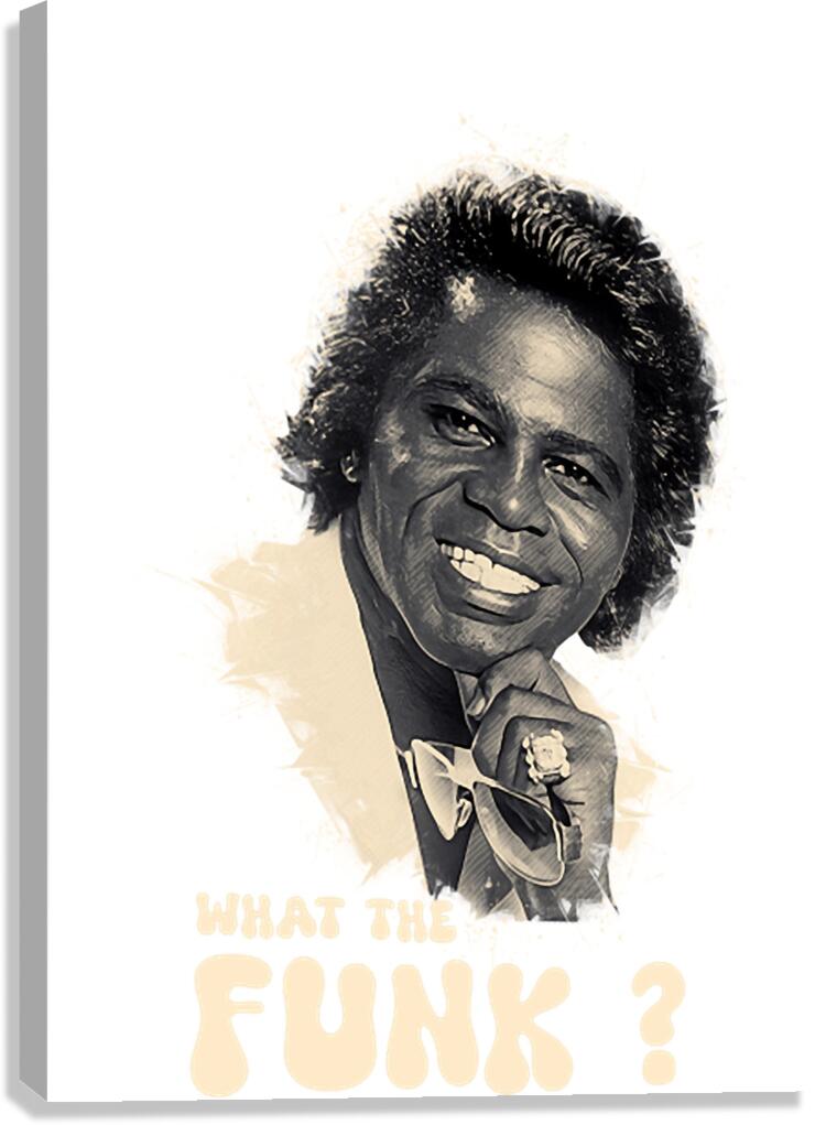 james brown 2 Canvas Print