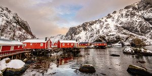 Fishermans huts Lofoten