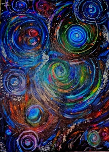 Galaxy cosmic swirl 