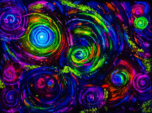 Neon galaxy panel  2