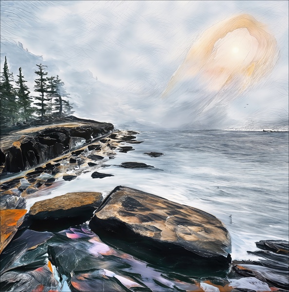 Storms Brewing by Nancy Norman